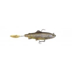 Savage Gear 4D Trout Spin Shad 11cm 40g Medium Sink Dark Brown Trout