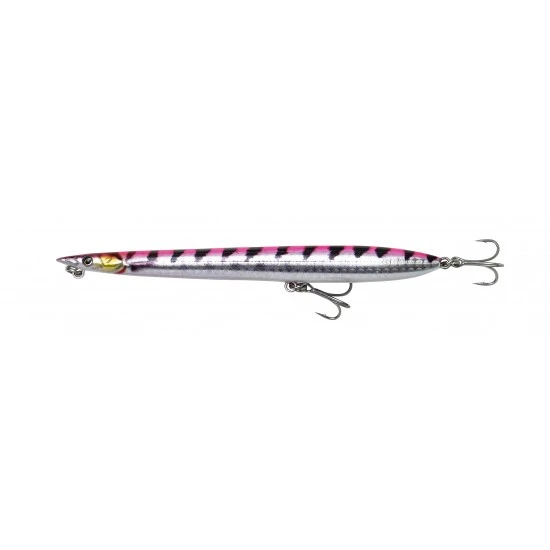 Savage Gear Sandeel Surf Walker 18cm 37g Sinking Pink Barracuda PHP 1 Savage Gear Sandeel Surf Walker 18cm 37g Sinking Pink Barracuda PHP