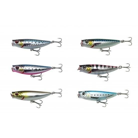 Savage Gear 3D Minnow Pop Walker 5.5cm 6g Floating Mirror Ayu 2 Savage Gear 3D Minnow Pop Walker 5.5cm 6g Floating Mirror Ayu – Bild 2