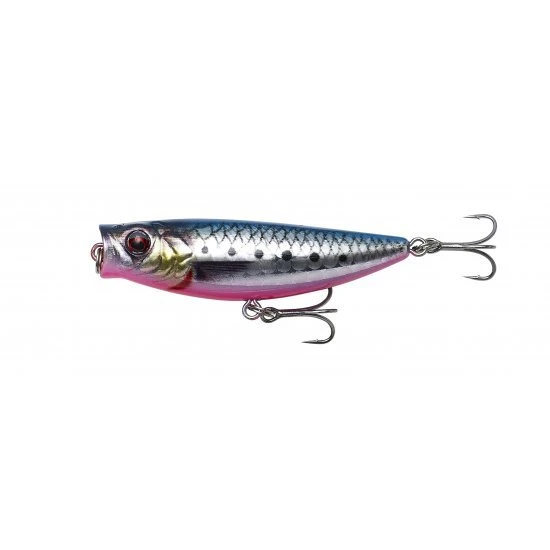 Savage Gear 3D Minnow Pop Walker 6.6cm 8g Floating Pink Belly Sardine PHP 1 Savage Gear 3D Minnow Pop Walker 6.6cm 8g Floating Pink Belly Sardine PHP