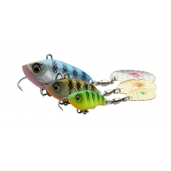Savage Gear Fat Tail Spin 6.5cm 16g Sinking Perch 4 Savage Gear Fat Tail Spin 6.5cm 16g Sinking Perch – Bild 4