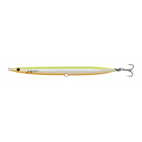 Savage Gear Sandeel Pencil SW 12.5cm 19g Sinking Lemon Back 1 Savage Gear Sandeel Pencil SW 12.5cm 19g Sinking Lemon Back