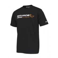 Savage Gear Signature Logo T-Shirt Black Ink
